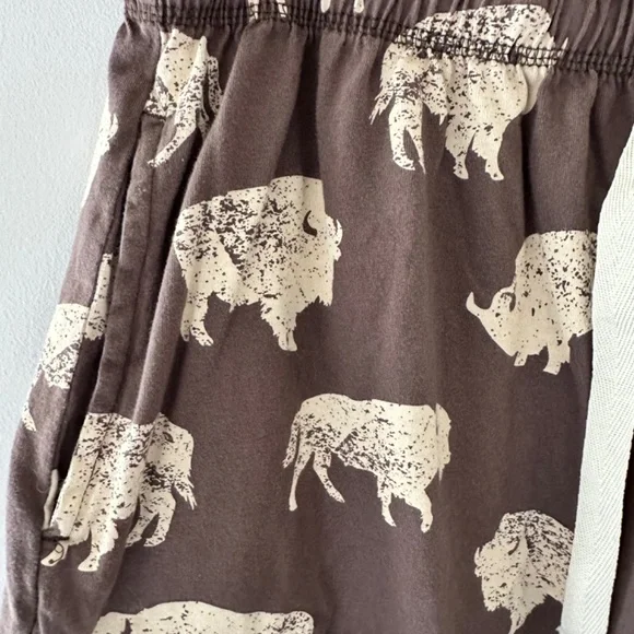 Lazy One Lounge Shorts Buffalo Pattern Size Large - Picture 3 of 6